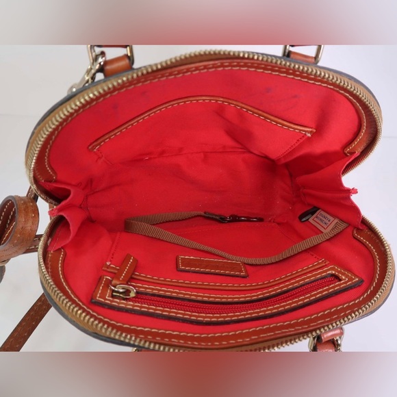 Dooney & Bourke Pebble Leather Zip Zip Satchel - Picture 8 of 8